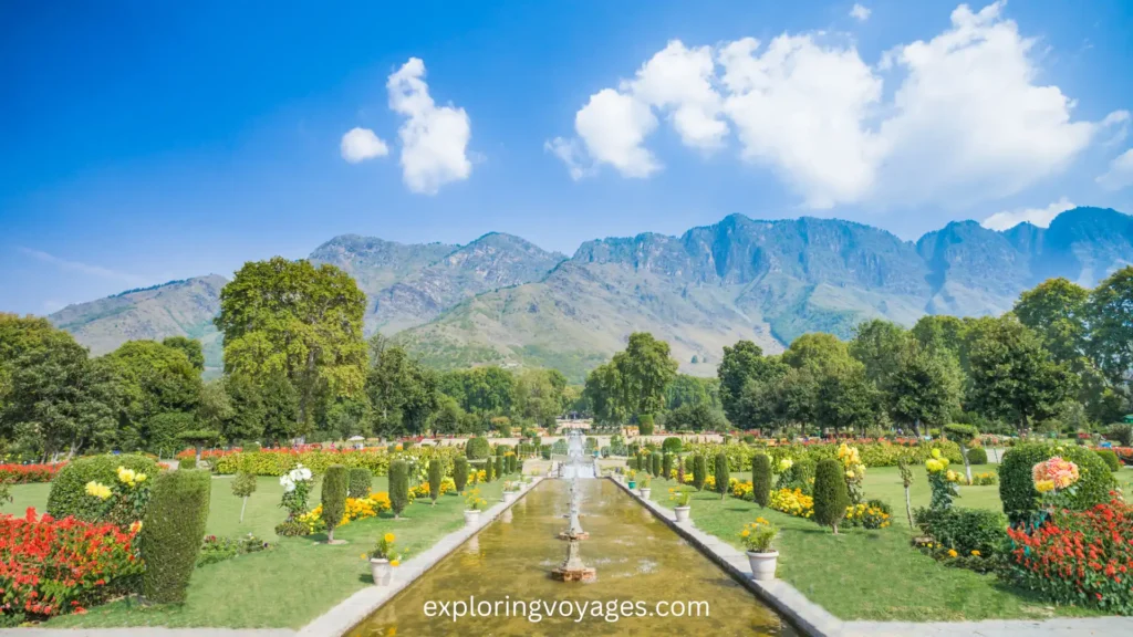 Nishat Bagh, Places to Visit Near Srinagar Airport